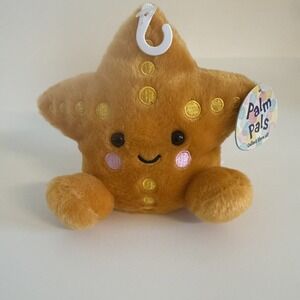 Aurora World Plush - Palm Pals - TREASURE STARFISH (5 inch) - New Stuffed Toy